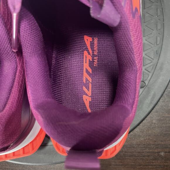 Altra Lone Peak 7 Womens Size 9.5 Purple Lace Up Athletic Comfort Sneakers - Picture 6 of 10